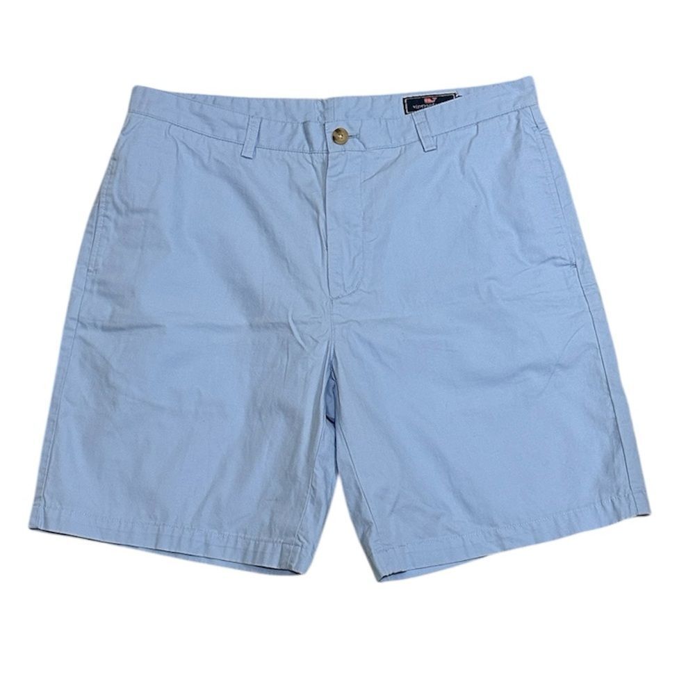 Vineyard Vines Club Shorts 9” Blue 100% Cotton Size 36